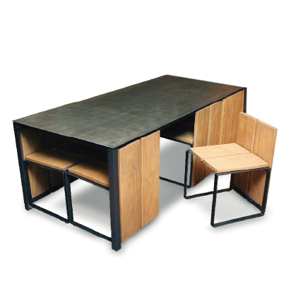 RECTUS (Table 1500mm & Chair*6)