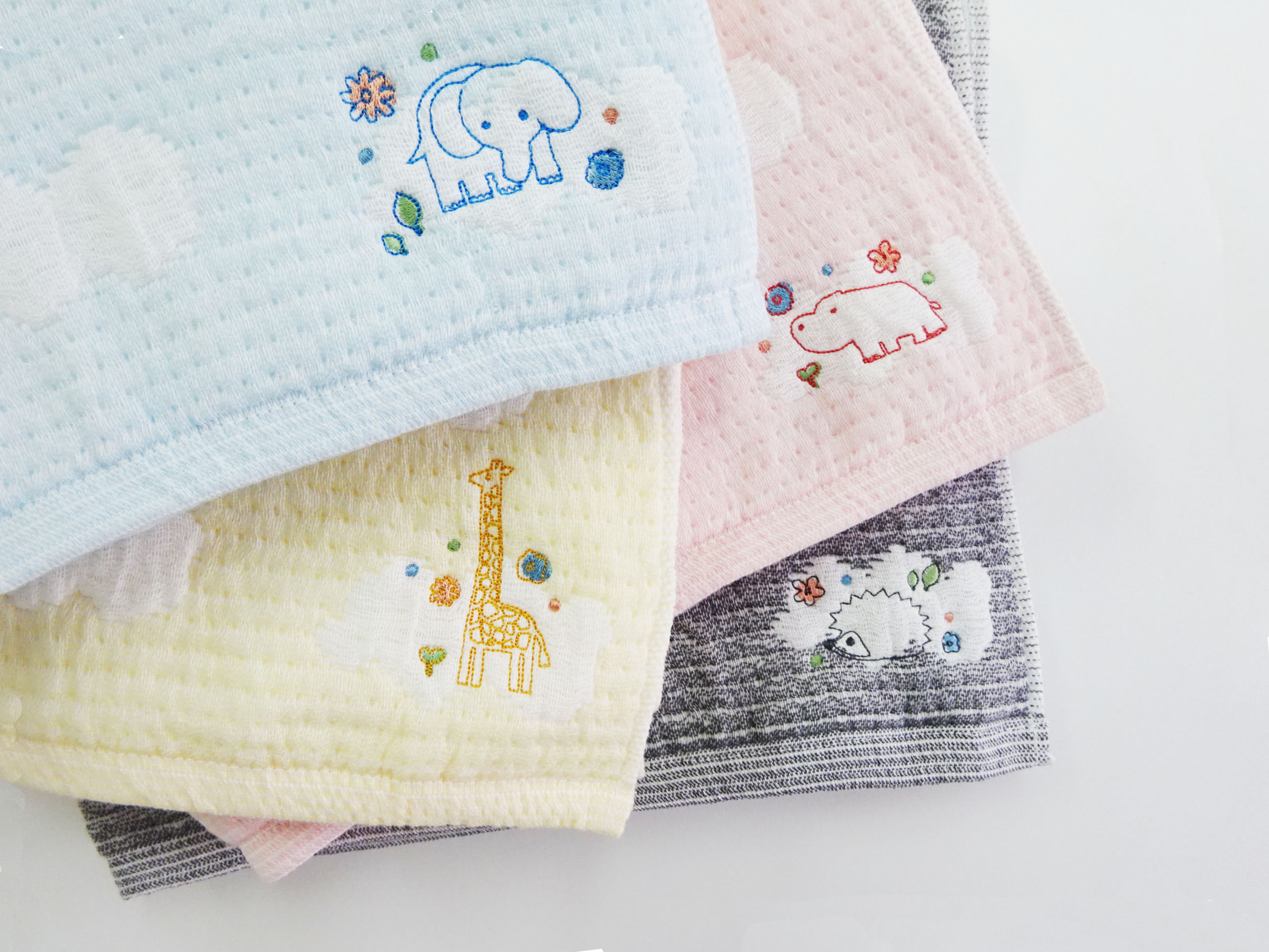 ELEPHANT INFANT Meringue Gauze Bath towel