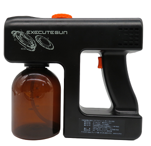 Excute gun EX-500 (black)  Hypochlorite solution compatible Handy type sprayer  USB rechargeable