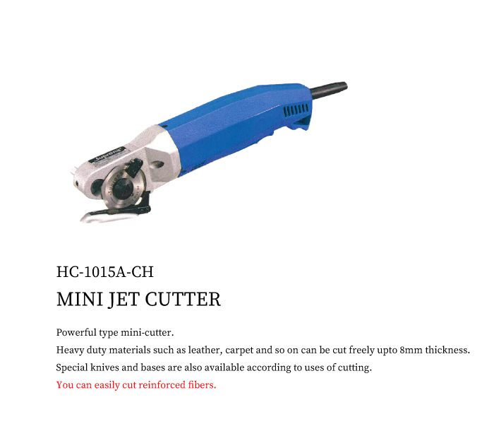 electric super fiber cutter HC-1015A-CH
