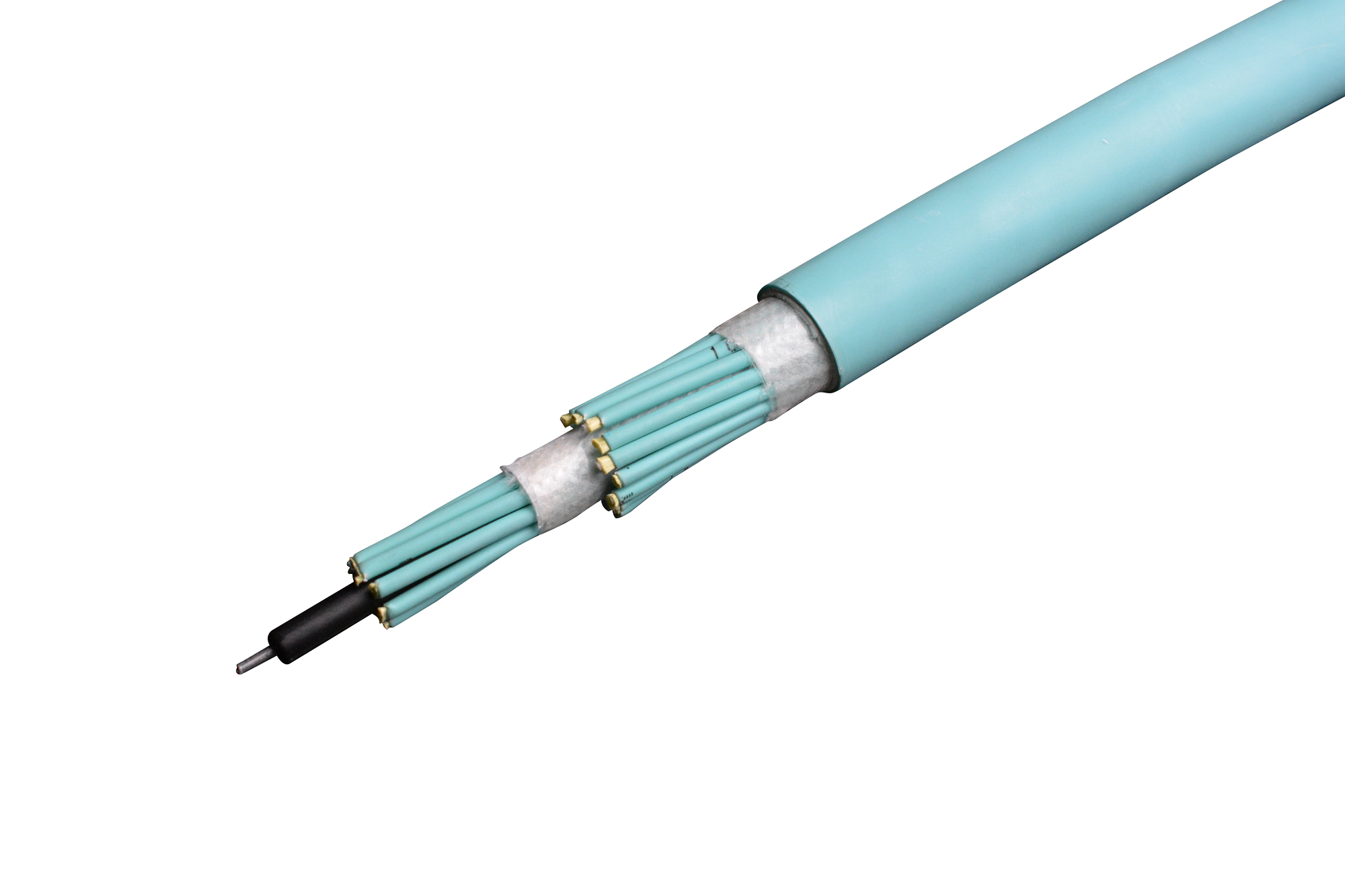 16cores,OS2,Unitized Round Type Fiber Optic Cable for Indoor Use.