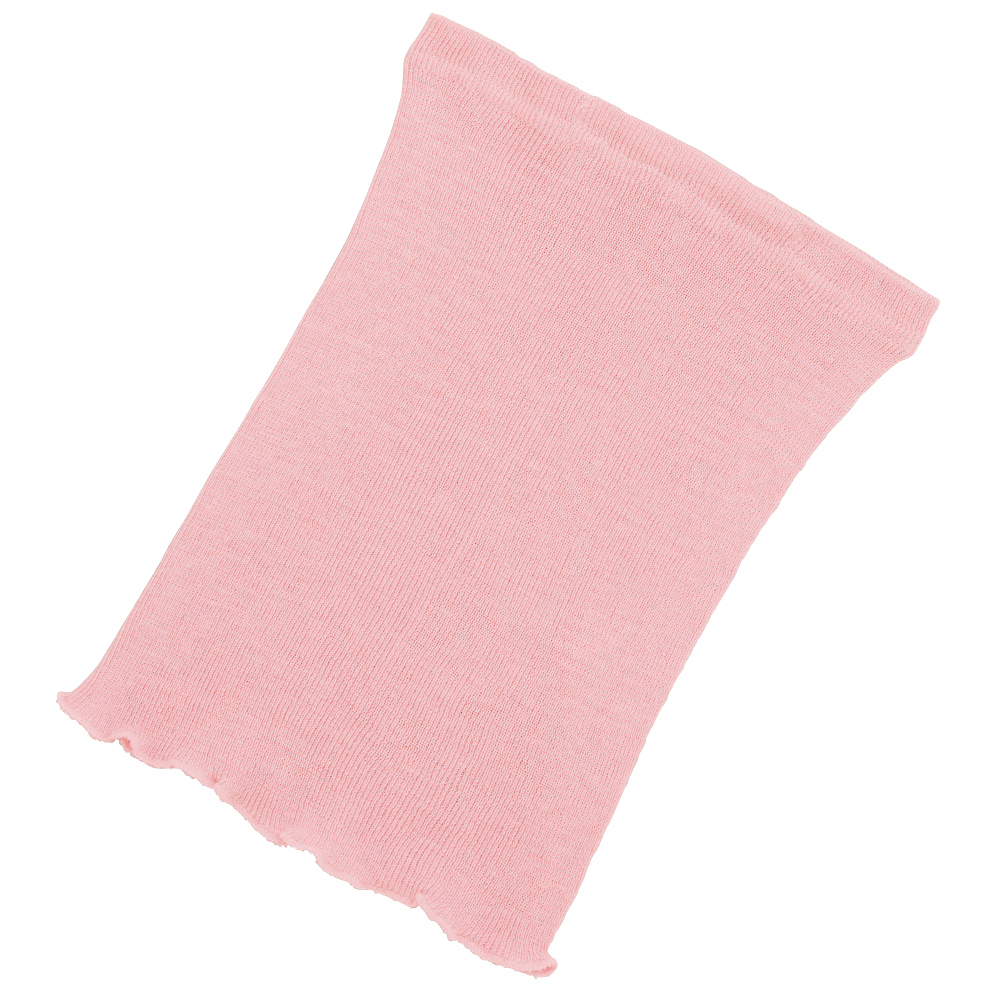 100% Silk moist mask and neck warmer  Pink