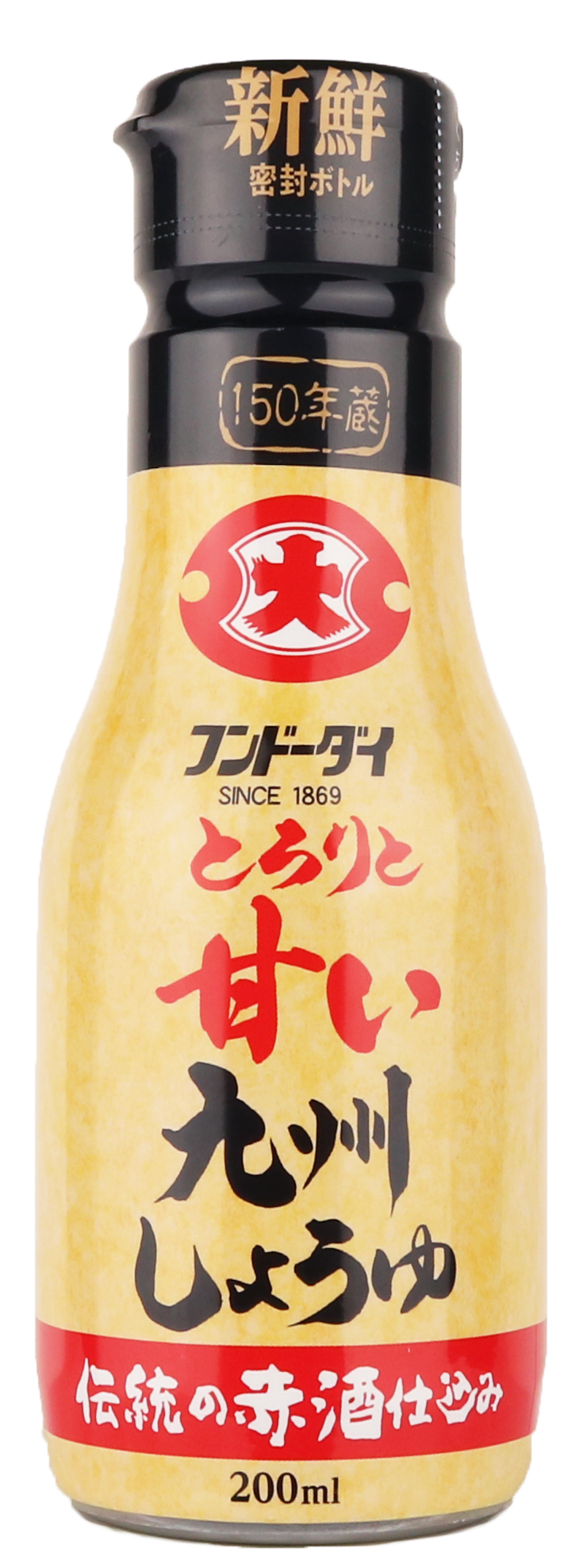 Thick and sweet Kyushu Soy Sauce 200ml Sealed Bottle