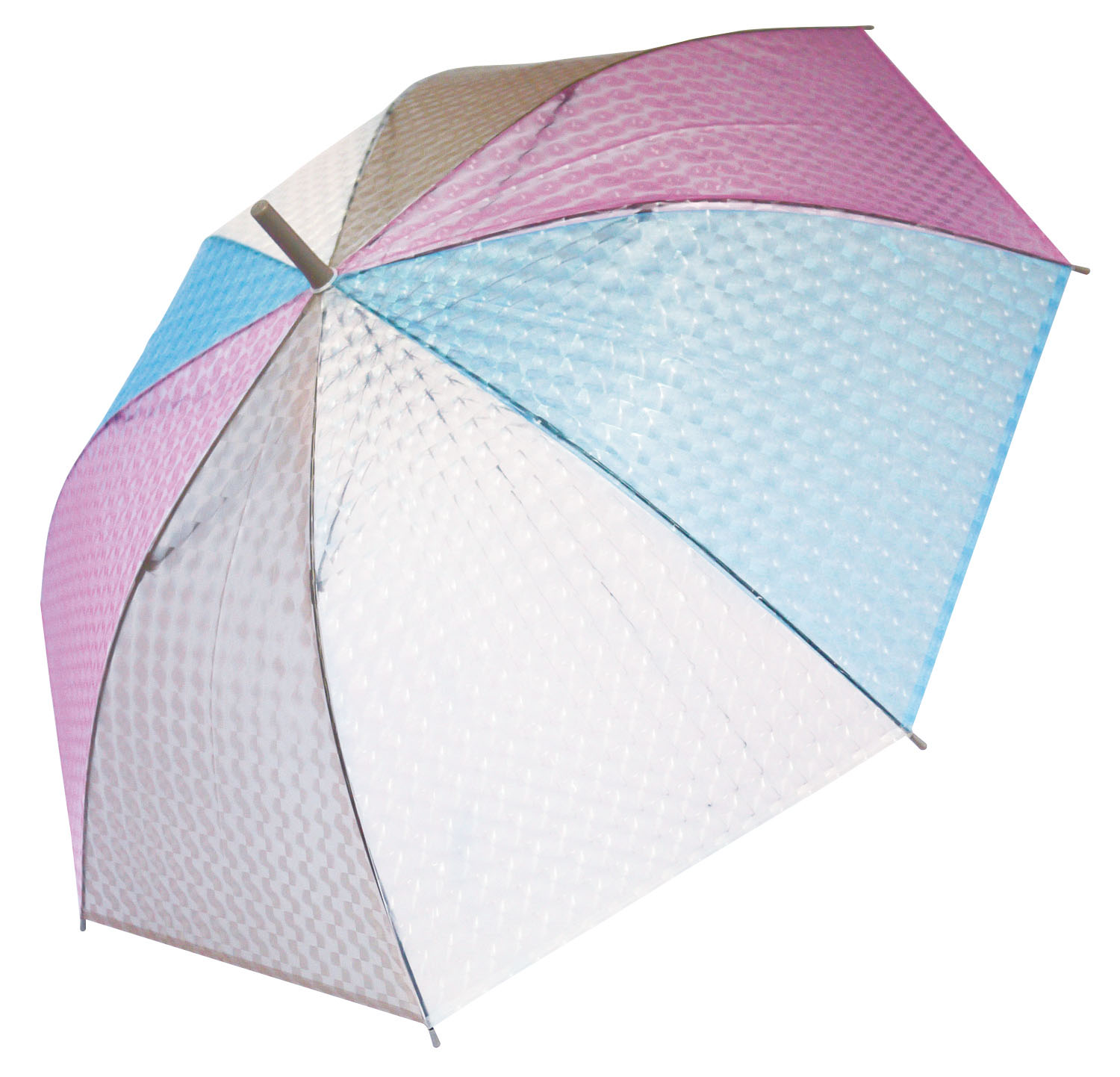 3D Hologram Umbrella Ladies Cool Pink