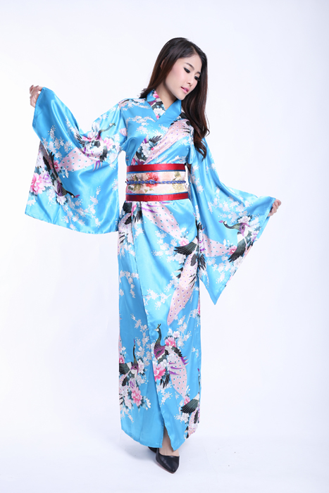 HIGH QUALITY KIMONO DRESS W/OBI