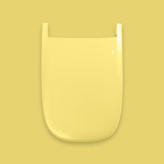 Color Toilet PLAIN SOLID[Honey yellow]