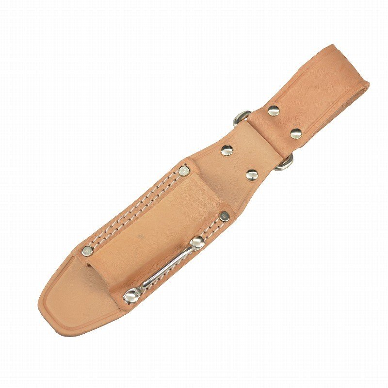 MARUKIN-JIRUSHI Tan leather tool holder [TK-12-1]