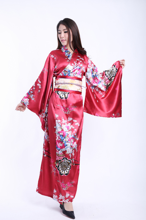 HIGH QUALITY KIMONO DRESS W/OBI