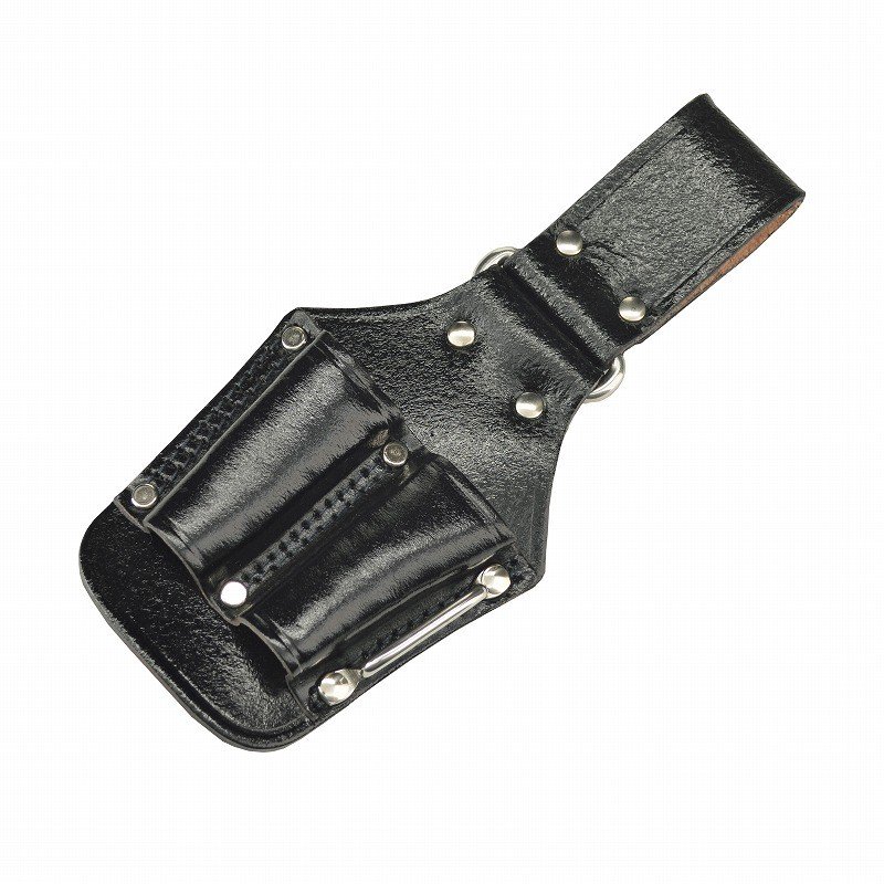 MARUKIN-JIRUSHI Black leather tool holder [TK-19]
