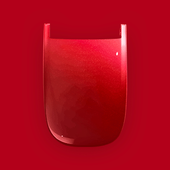 Color Toilet PLAIN PEARL[Red mica]