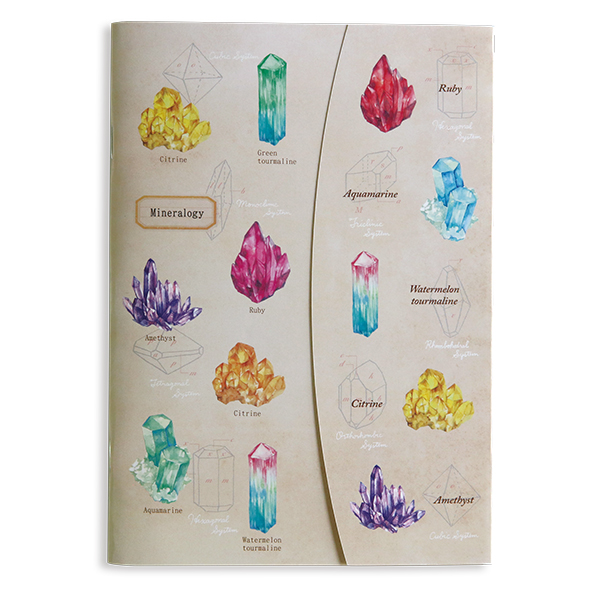 A5 notebook (Mineralogy)