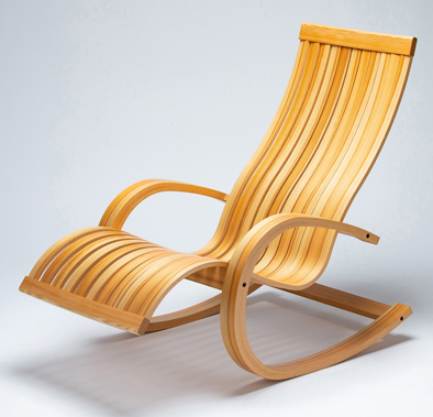 Dakko Rocking Chair (Long Type Beech)