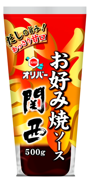 Oliver Sauce - Okonomiyaki Sauce Kansai  500g  (MOQ: 10 cases - mix and match possible)