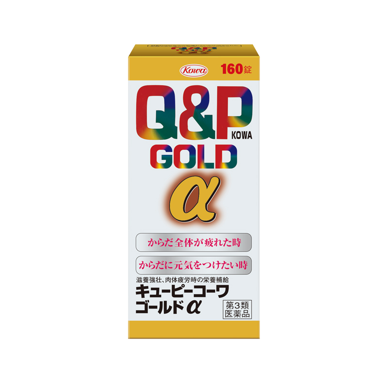 Q&P KOWA GOLD Alpha 160 tablets