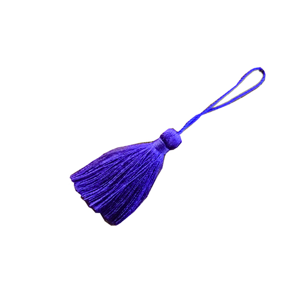 Pack of 10 small purple tassels, made in Japan, Chikyuya, hanging decoration, accessory, auspicious decoration