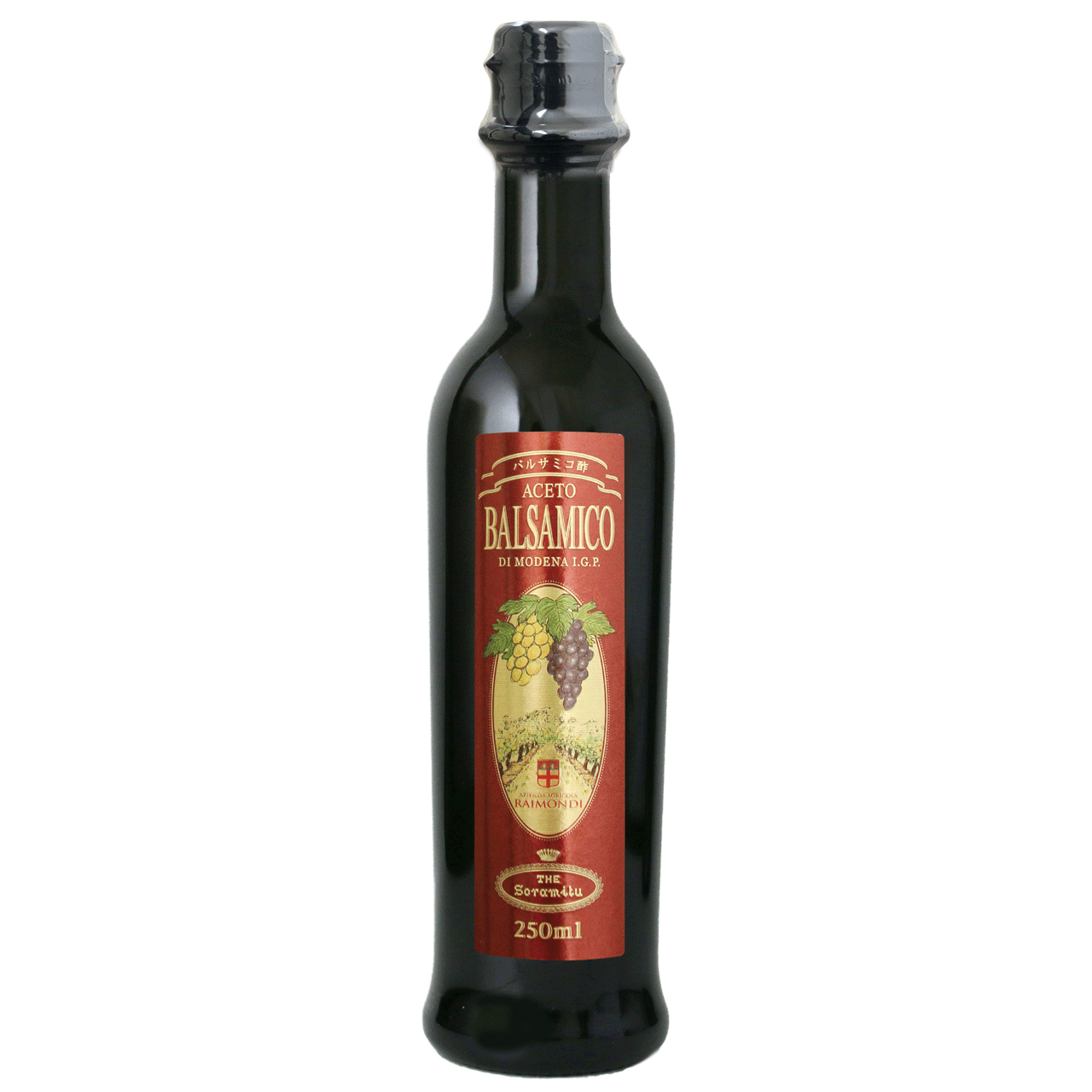 ACETO BALSAMICO DI MODENA I.G.P 250ml - Tasteful and flavorful balsamic vinegar aged in oak barrels
