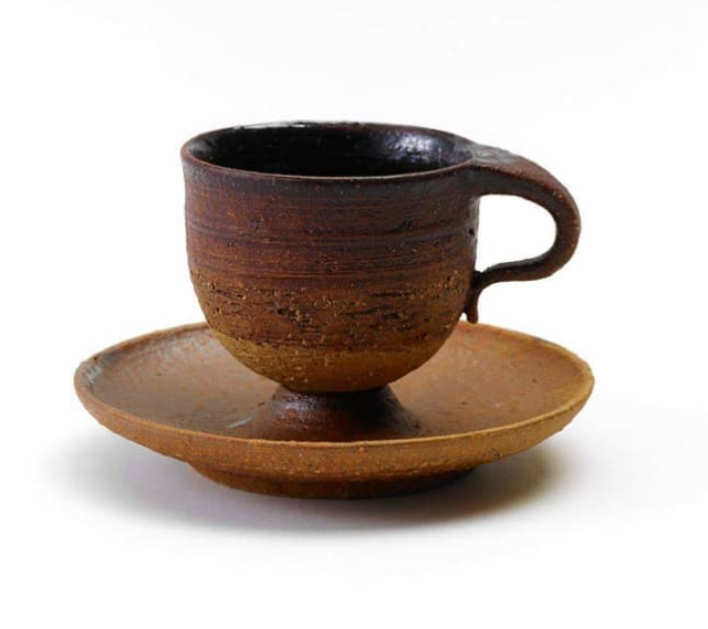Cup and saucer TEGOICHI