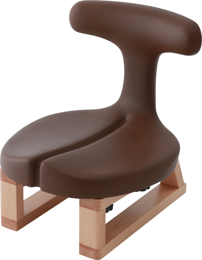 ayur-chair for cross-legged BROWN