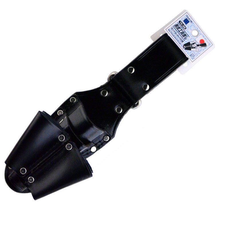 MARUKIN-JIRUSHI Black leather tool holder [TK-39]