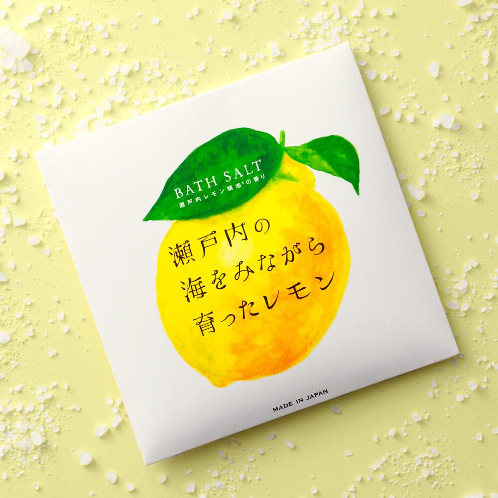Setouchi Lemon Aroma Bath Salt 40g