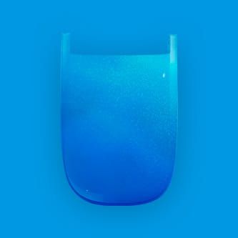 Color Toilet PLAIN PEARL[Brisk blue]