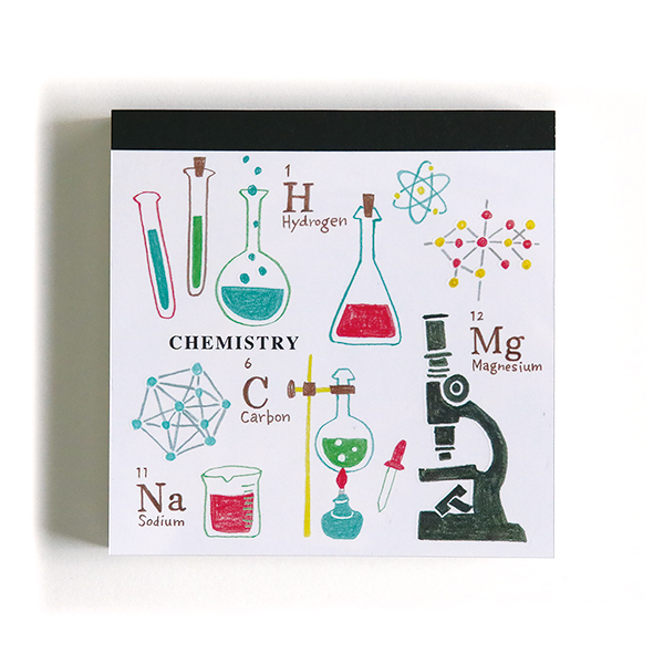 Memo pad Square (Chemistry)