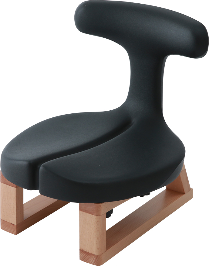 ayur-chair for cross-legged BLACK