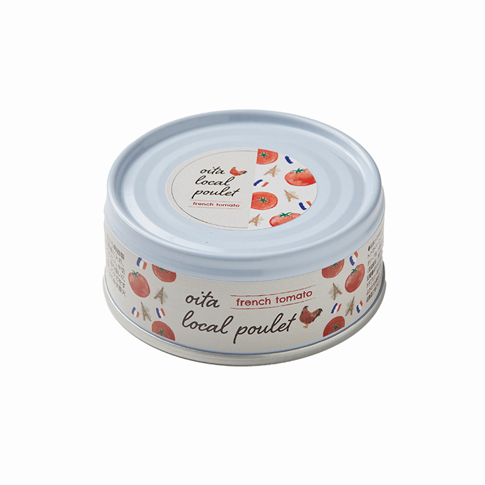 Oita local poulet french tomato canned