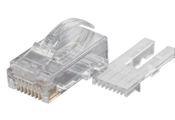 Modular Plug for Cat.6 UUTP(AWG28) Solid Cable