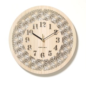Hinoki Japanese Clock - Pilgrim
