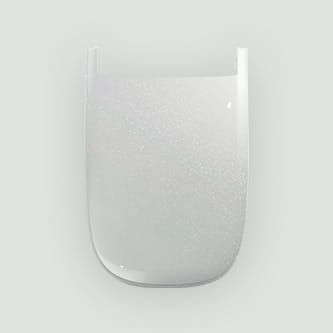 Color Toilet PLAIN PEARL[Platinum silver]