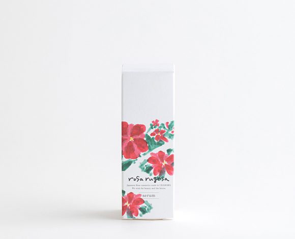 rosa rugosa - Serum With Hanamasu Flower Water (Hanamasu/Beach Rose is a native flower to Hokkaido)