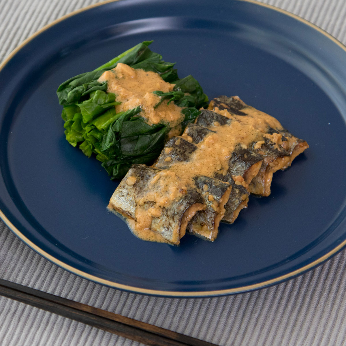 SENREI - Fresh Chilled Pacific saury with sesame sauce canned