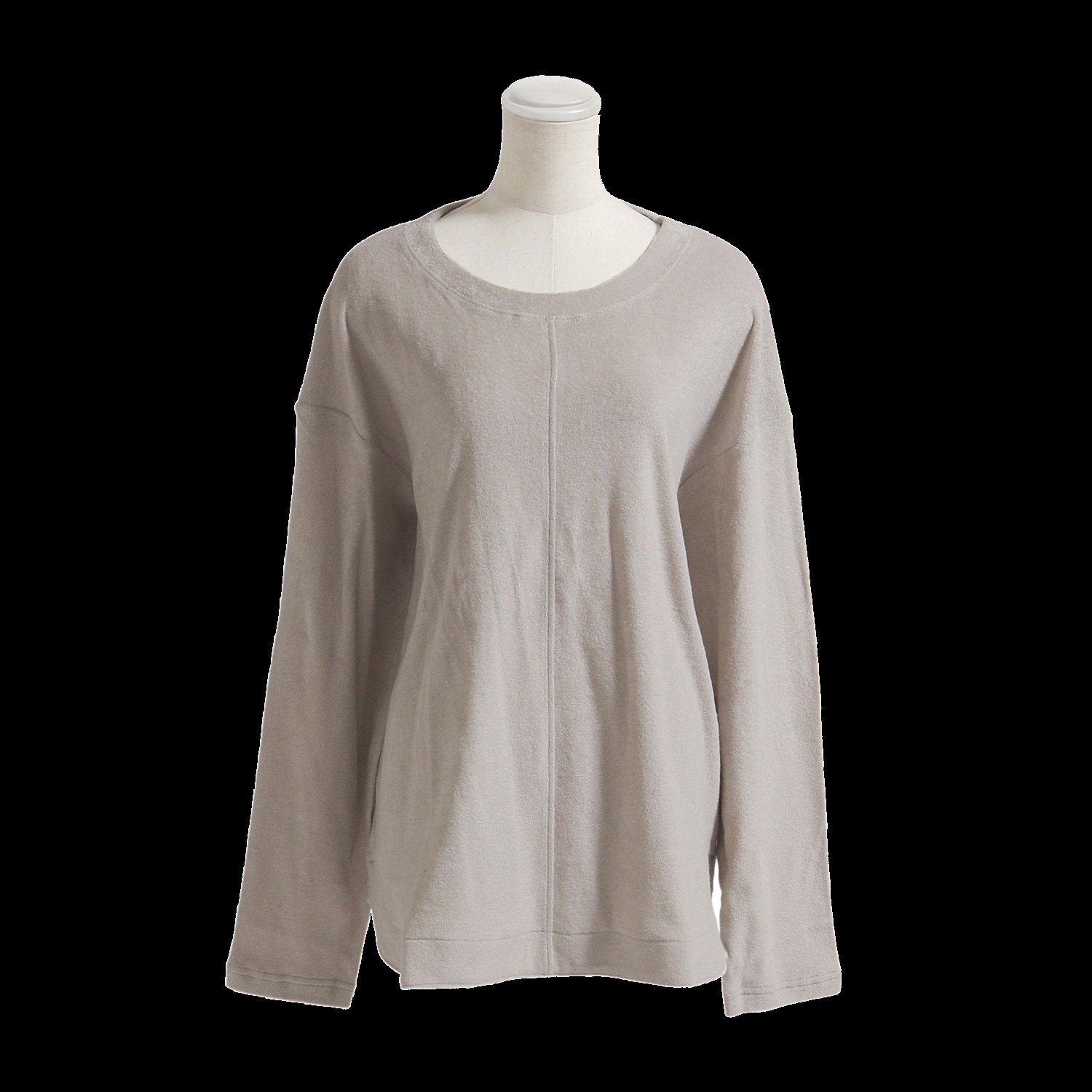 Cotton Cashmere Pile Long-Sleeved T BGE M