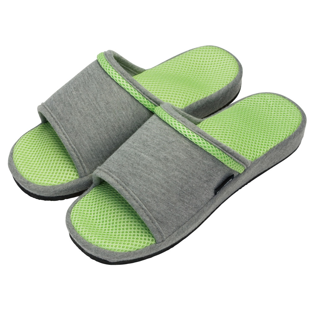 Mega Push Foot pressure point room sandals(Soft insole) FUMIPPA Ladies Green