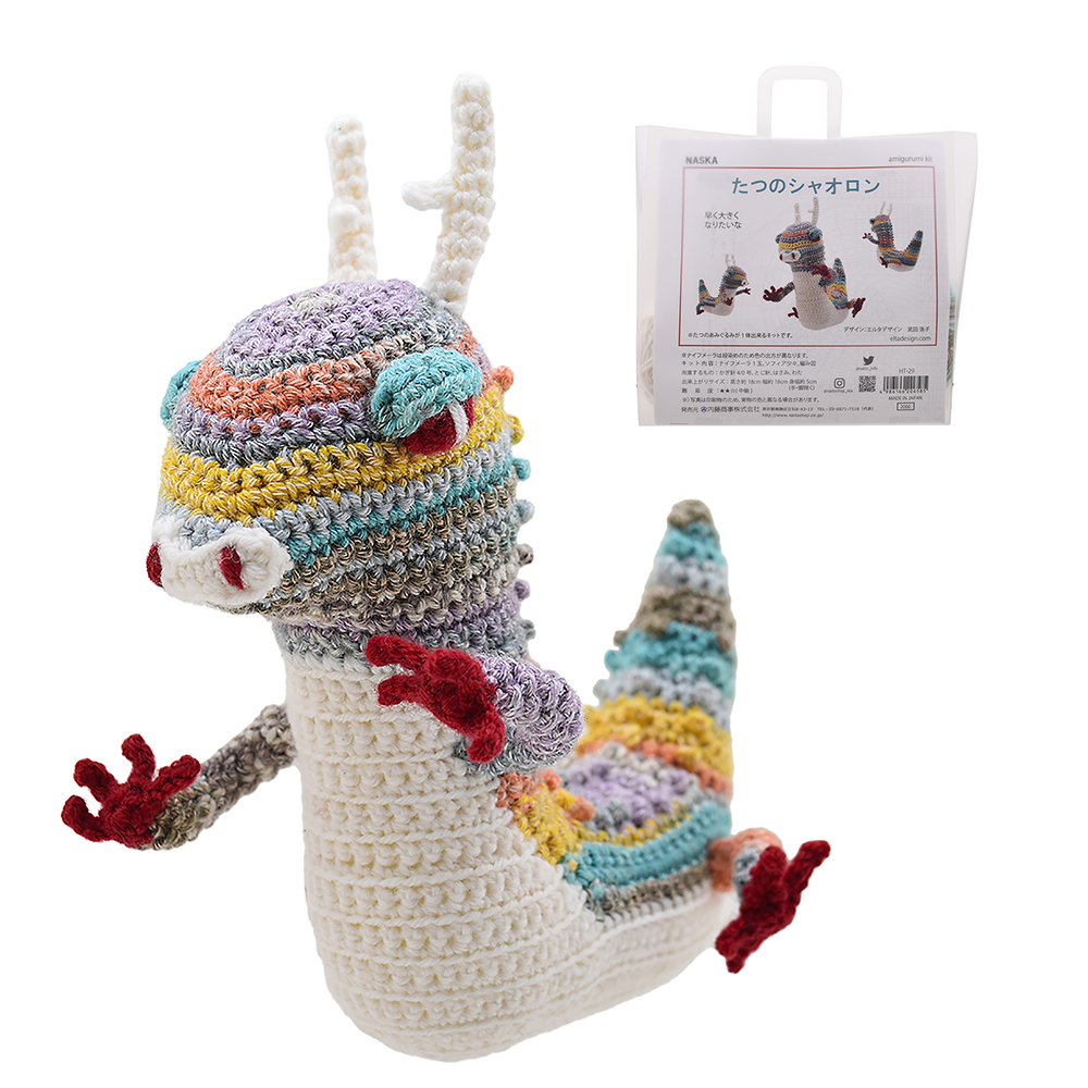 Tatsuno Xiaoron Amigurumi Kit Handmade Naif Mela Knitting Zodiac Dragon Dragon Elta Design NASKA