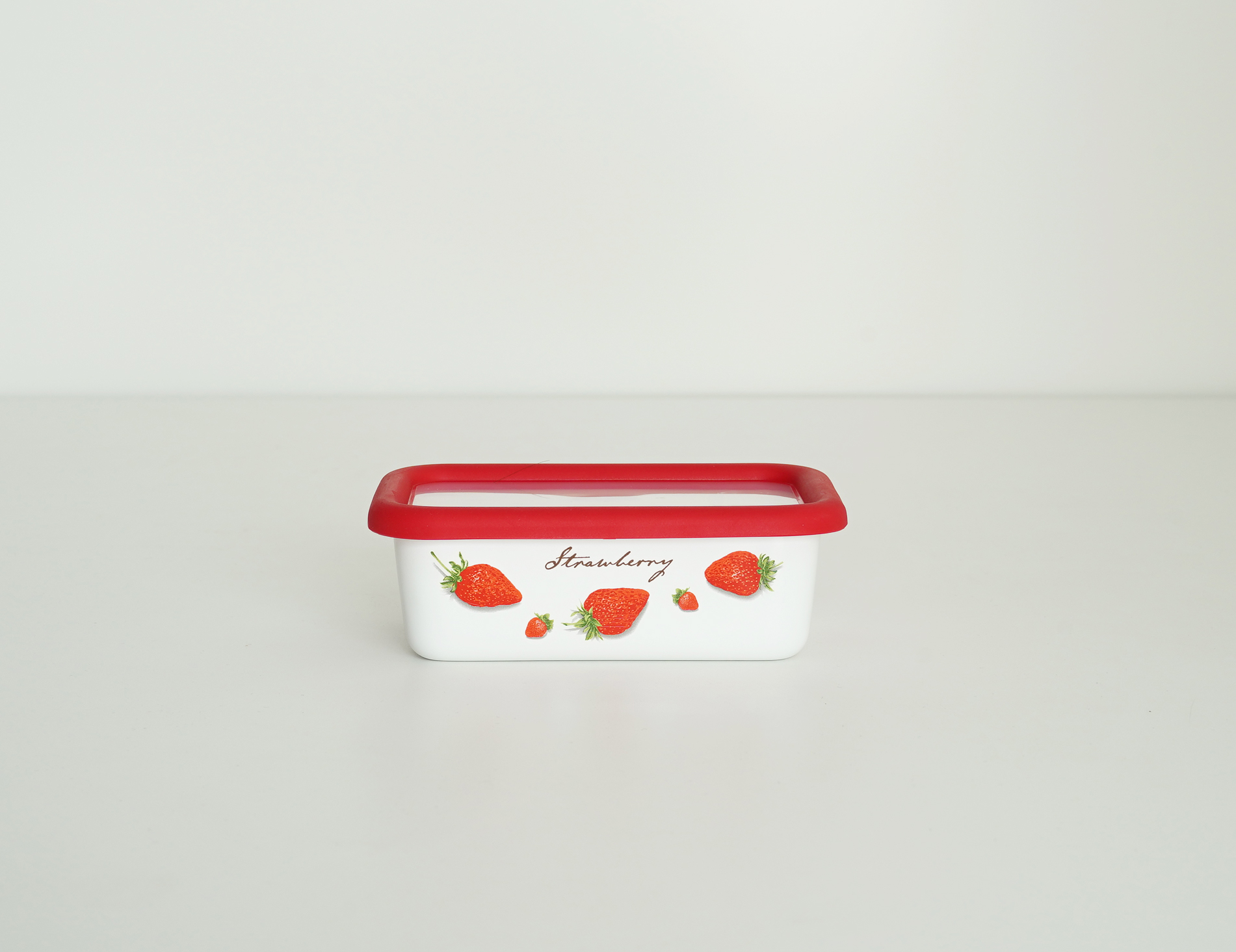 STRAWBERRY SERIES SHALLOW RECTANGULAR CONTAINER S