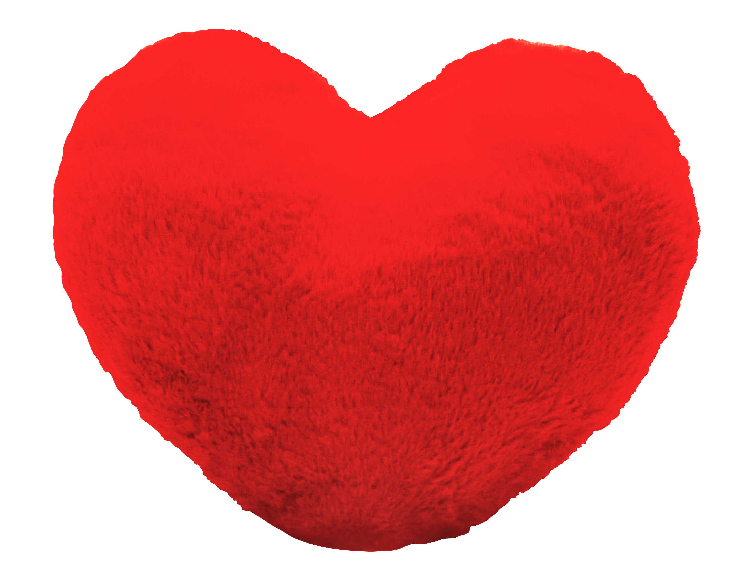 Heart Cushion Red