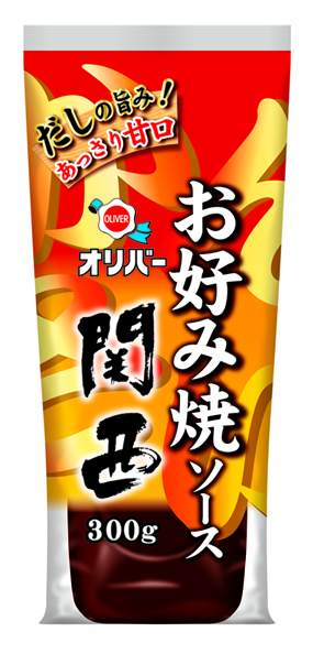 Oliver Sauce - Okonomiyaki Sauce Kansai    300g  (MOQ: 10 cases - mix and match possible)