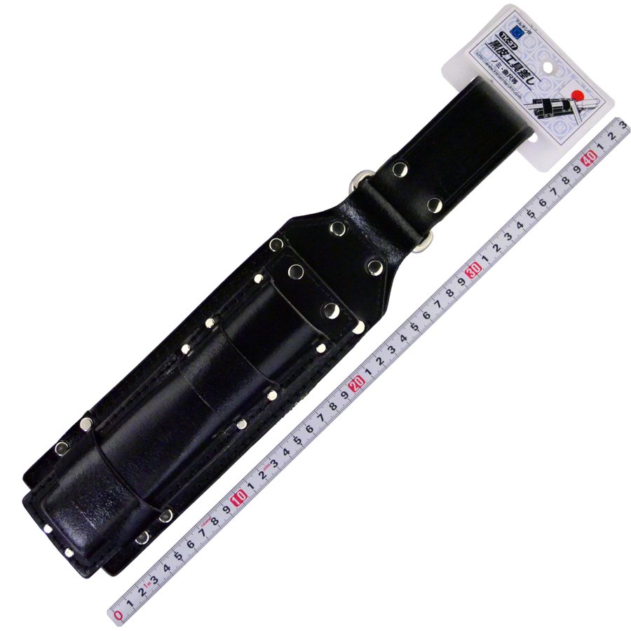 MARUKIN-JIRUSHI Black leather tool holder [TK-37]