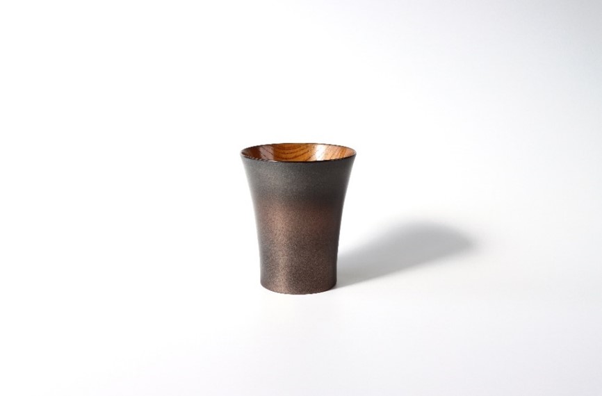 Keyaki Cup titanium silver Beer Cup (Multi-purpose Cup)