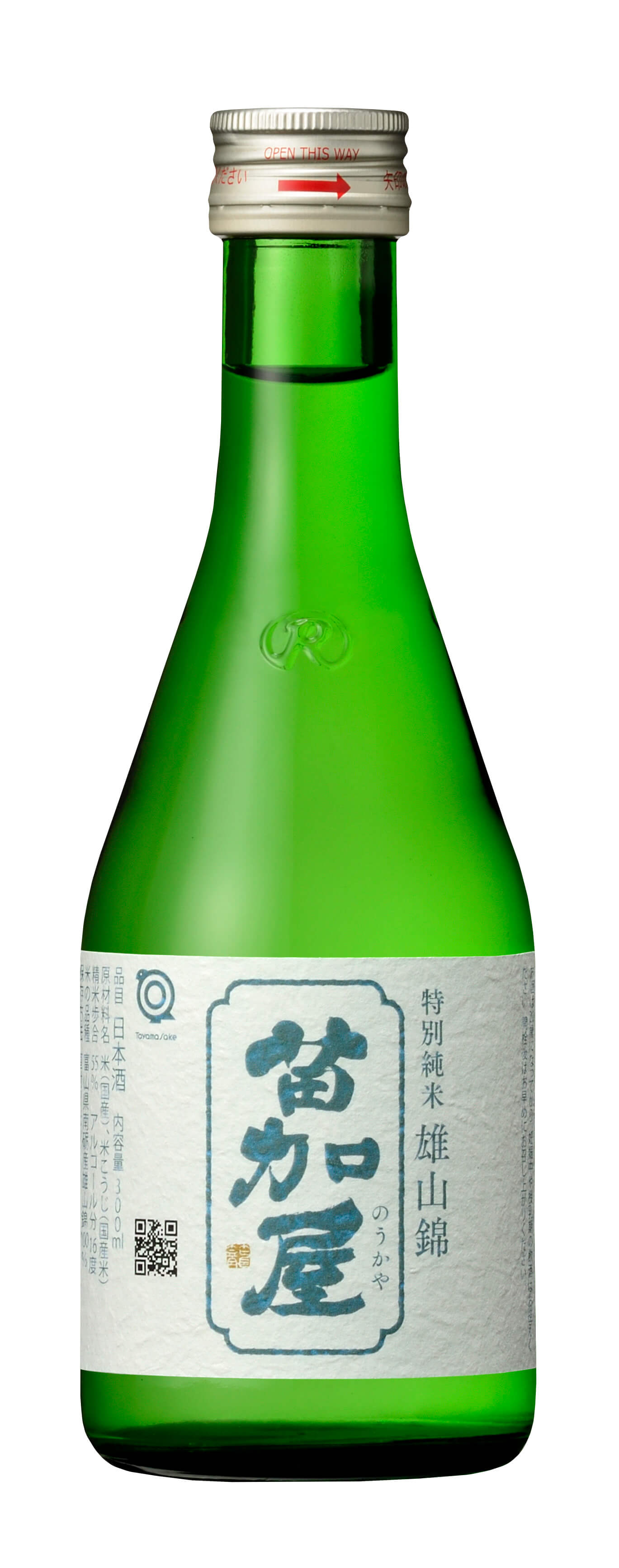Noukaya Tokubetsu Junmai        Oyama Nishiki 300ml