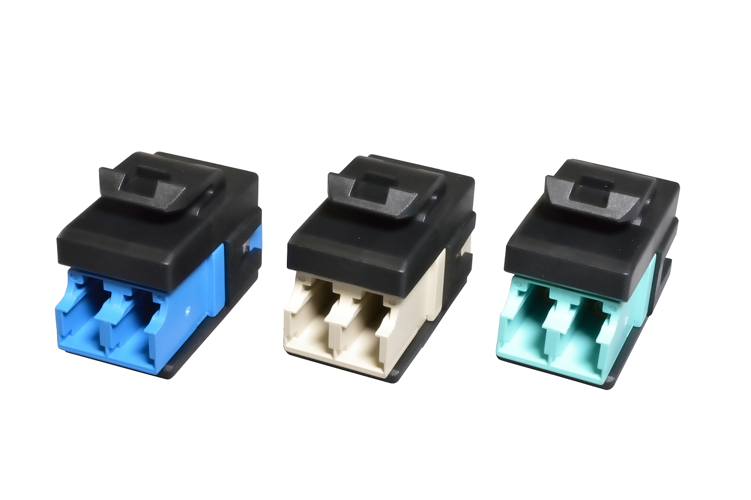 Keystone type JJ LC adapter module(Blue) for [NSMIXPPH24BK]