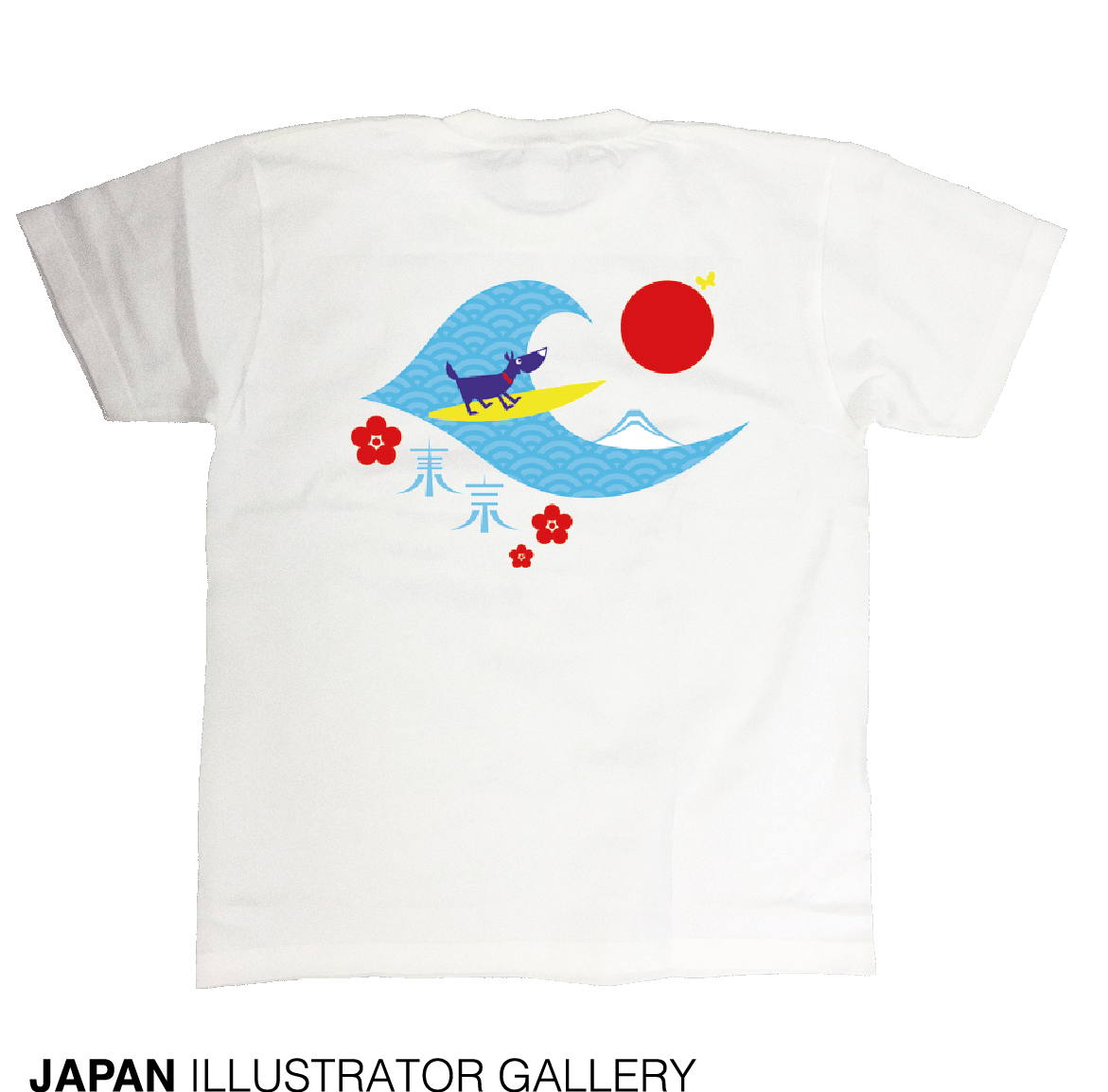 Japan Illustrator Gallery T-shirt001-XL Yuu Imokawa