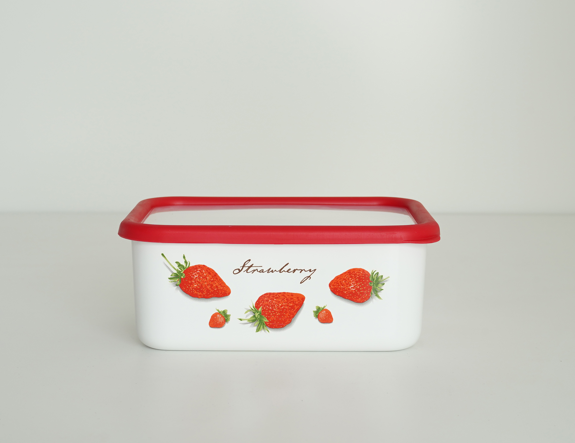 STRAWBERRY SERIES DEEP RECTANGULAR CONTAINER L