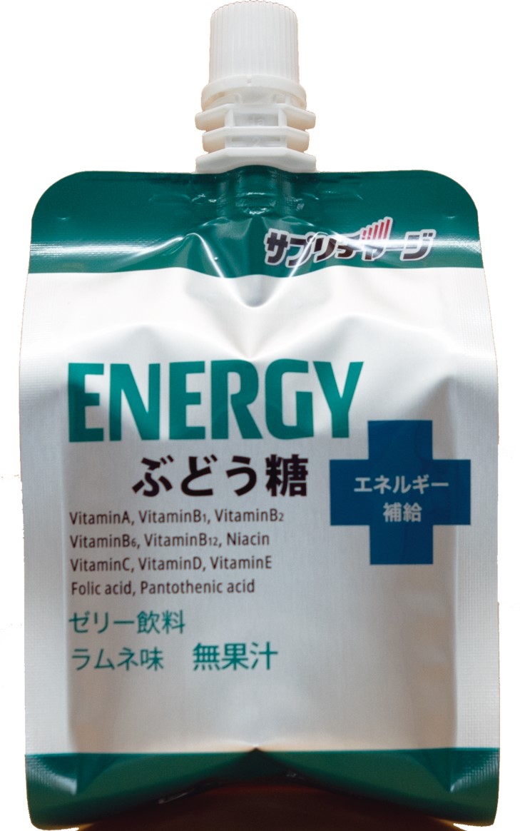 SapuriCharge ENERGY Glucose Ramune Pouch Jelly 180g