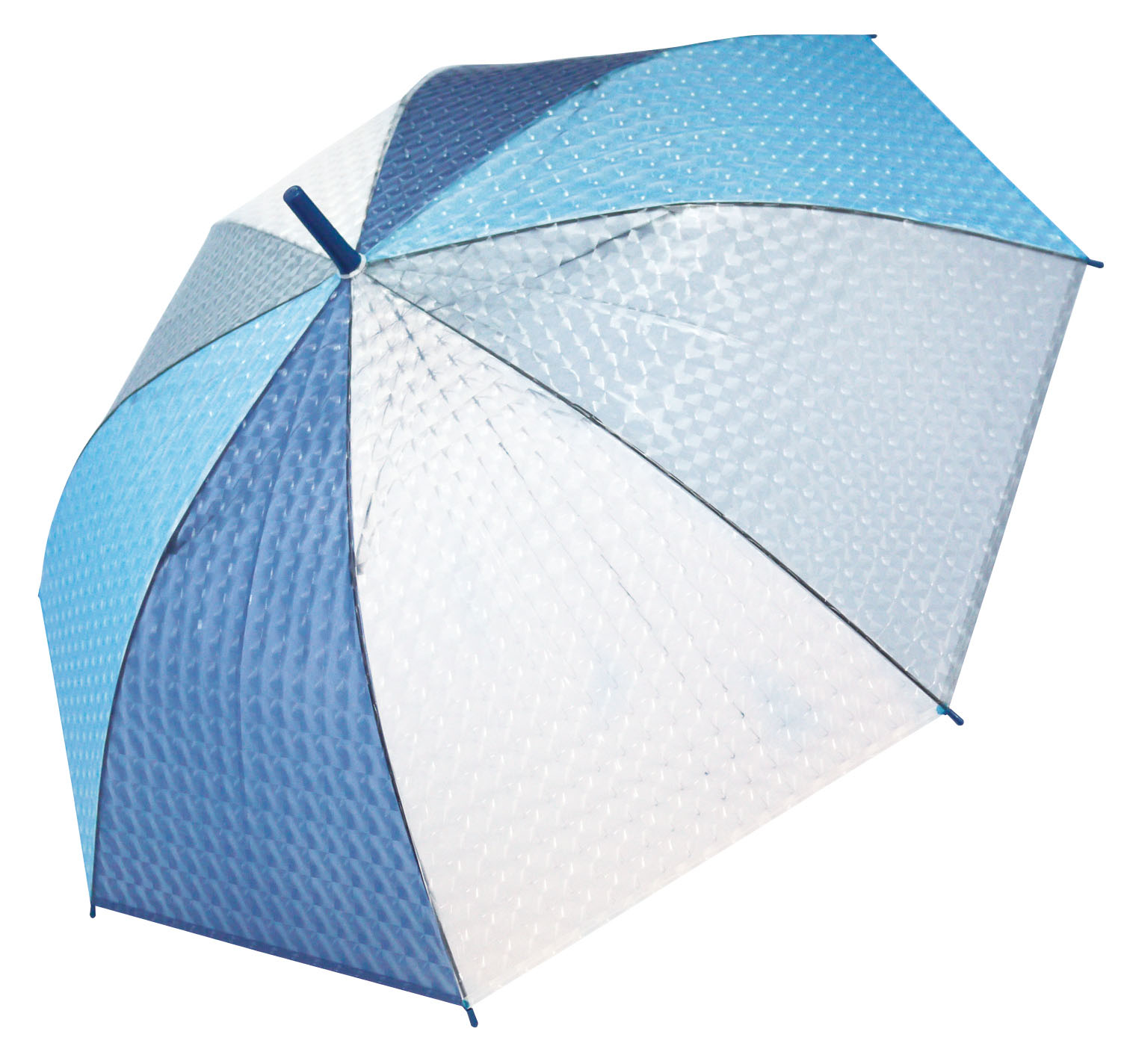 3D Hologram Umbrella Ladies Cool Blue