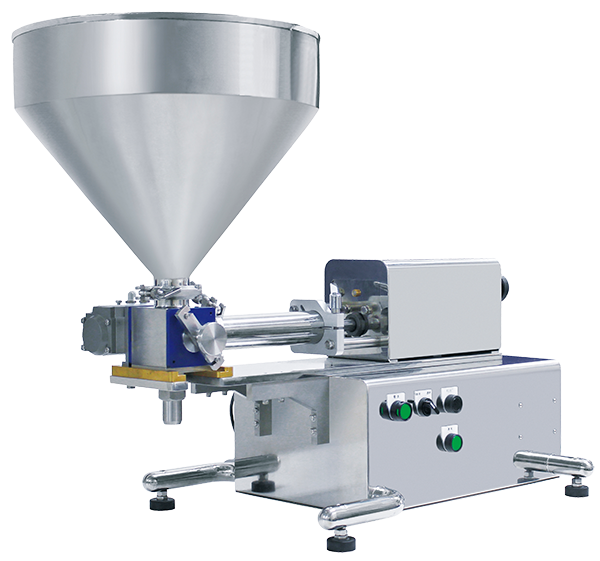 Piston-Type Fixed volume Filling Machine with Wide Valve Opening