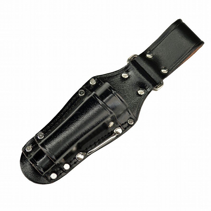 MARUKIN-JIRUSHI Black leather tool holder [TK-02]