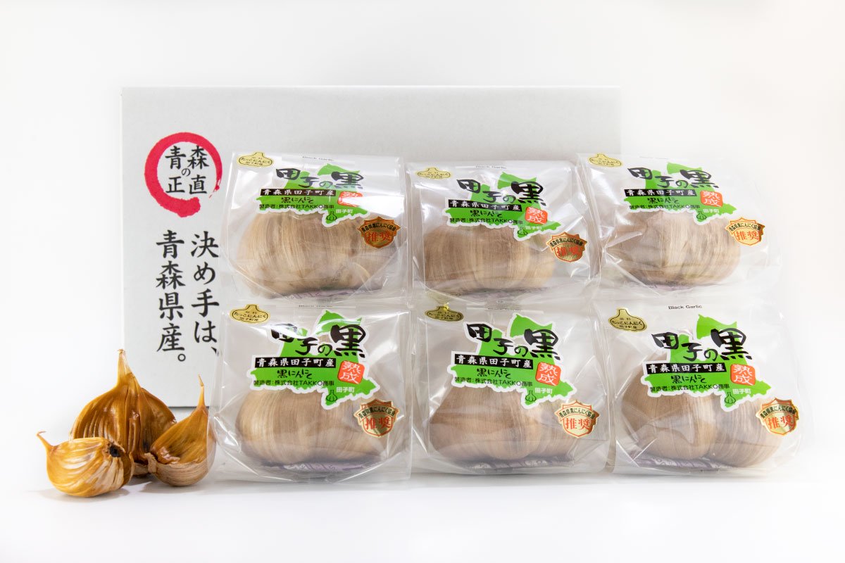 Takko Kuro, Black Garlic single item L size, set of 6 pcs